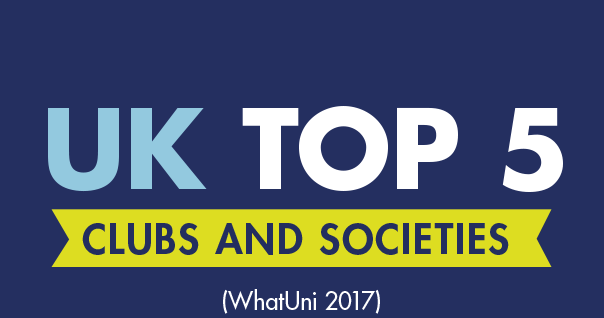 UK top 5 clubs and societies