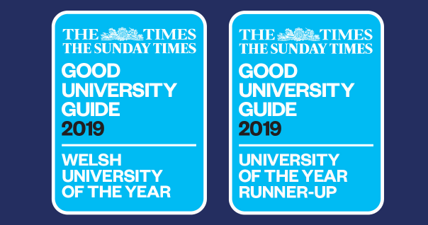 Welsh university of the year and University of the year runner up