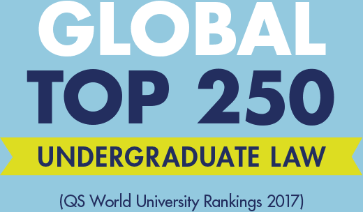 Global top 250 for Undergraduate law